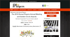 Desktop Screenshot of dorsetplayers.org