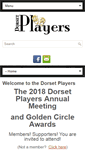 Mobile Screenshot of dorsetplayers.org